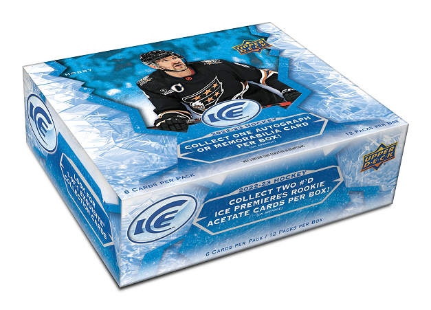 2022-23 Upper Deck Ice Hockey Hobby Box 12-Box INNER CASE